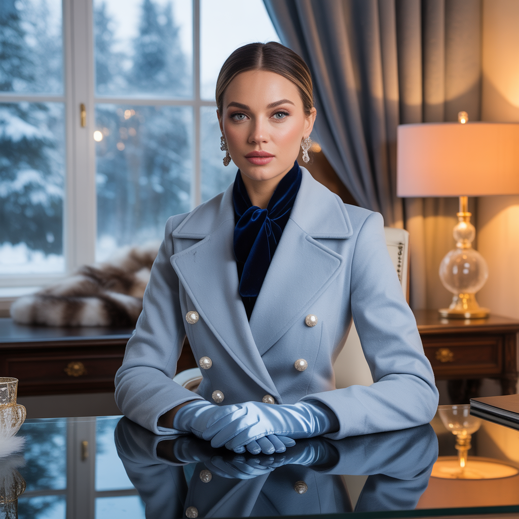 elegant winter workwear