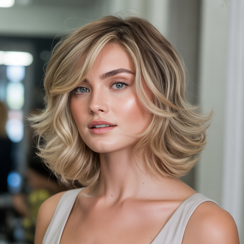 face framing layer haircut
