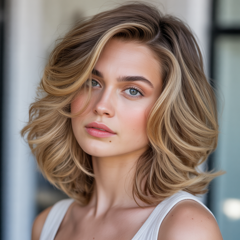 face framing layer haircut