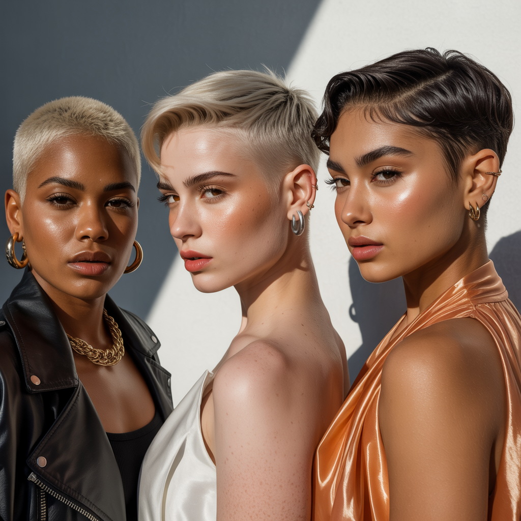 fade hairstyles women