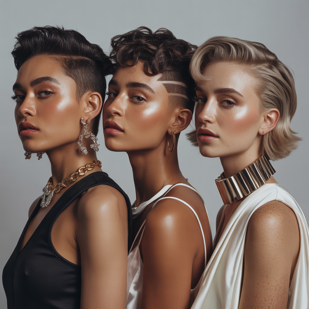 fade hairstyles women