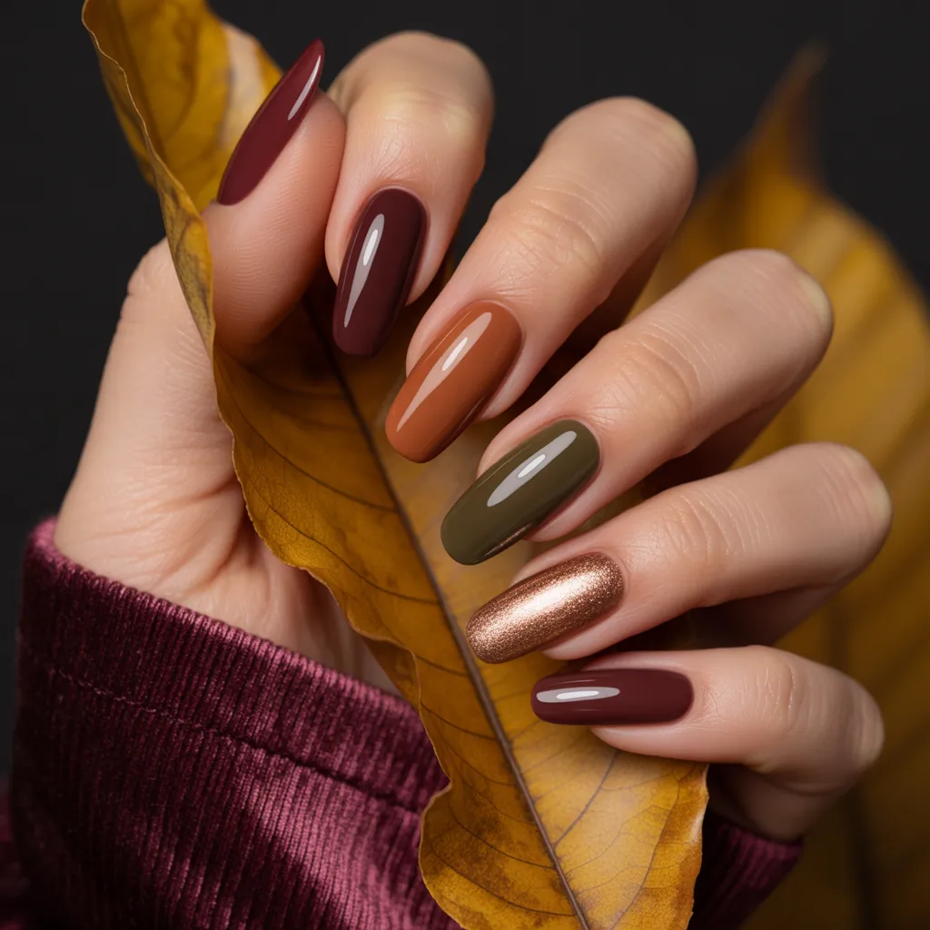 fall nail colors