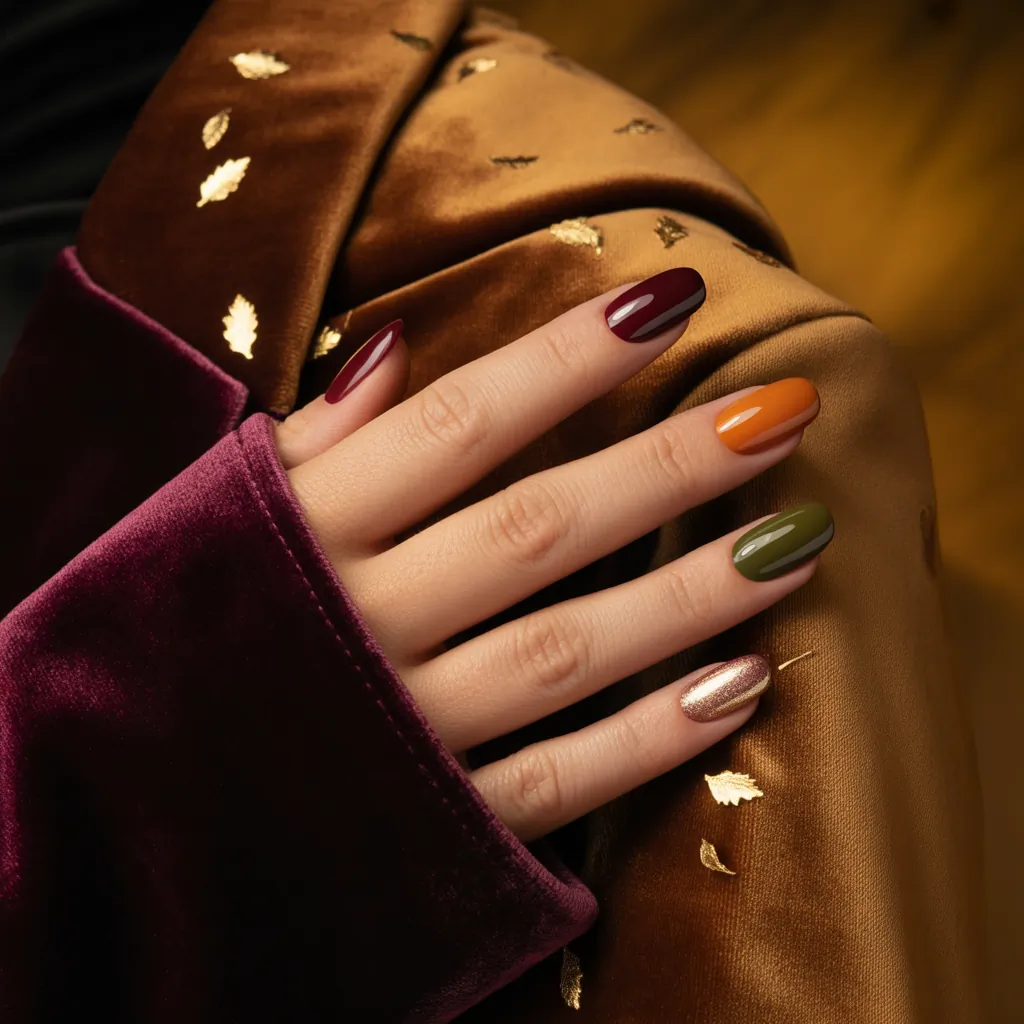 fall nail colors