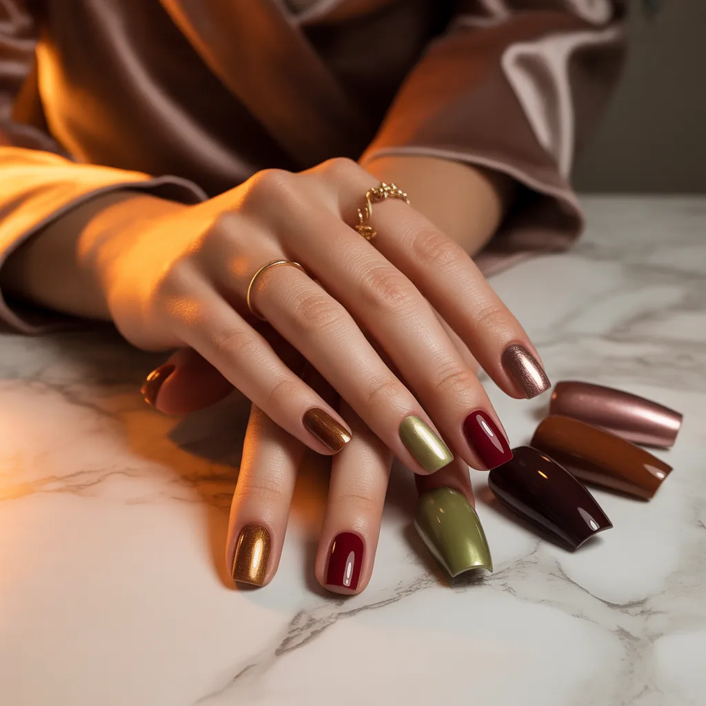 fall nail colors