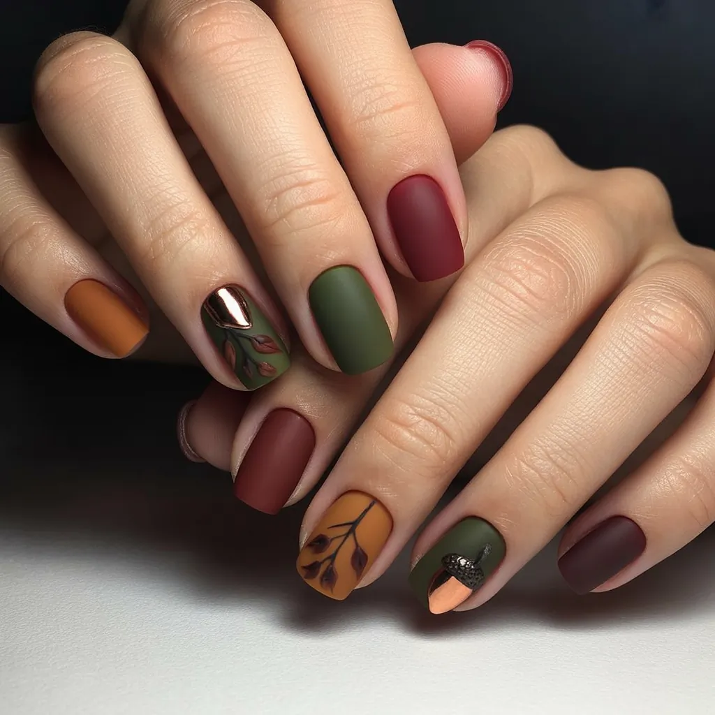 fall nail designs