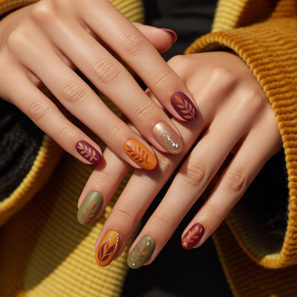 fall nail designs