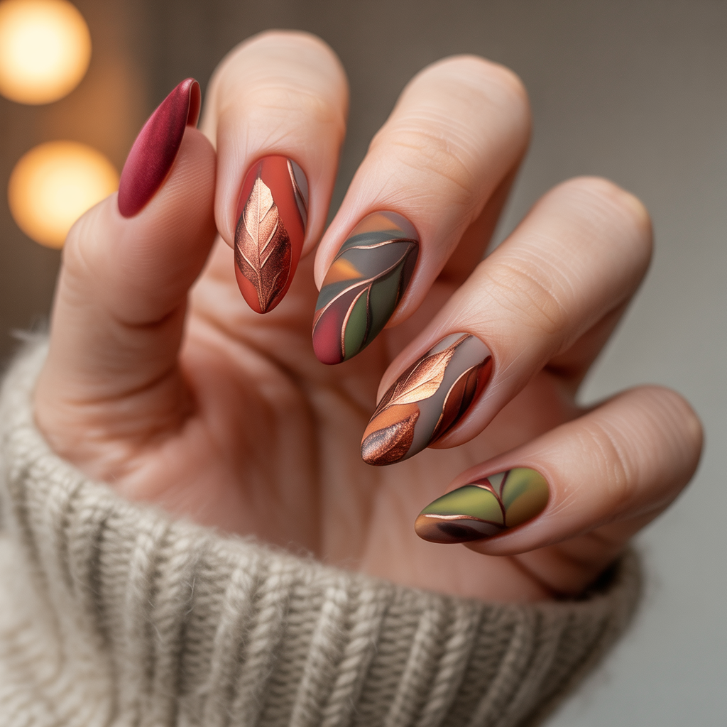 fall nail designs