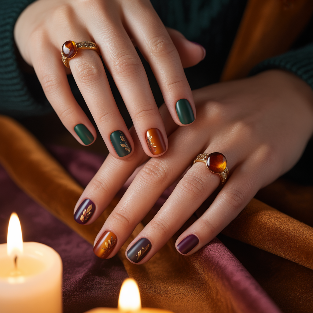 fall nail designs