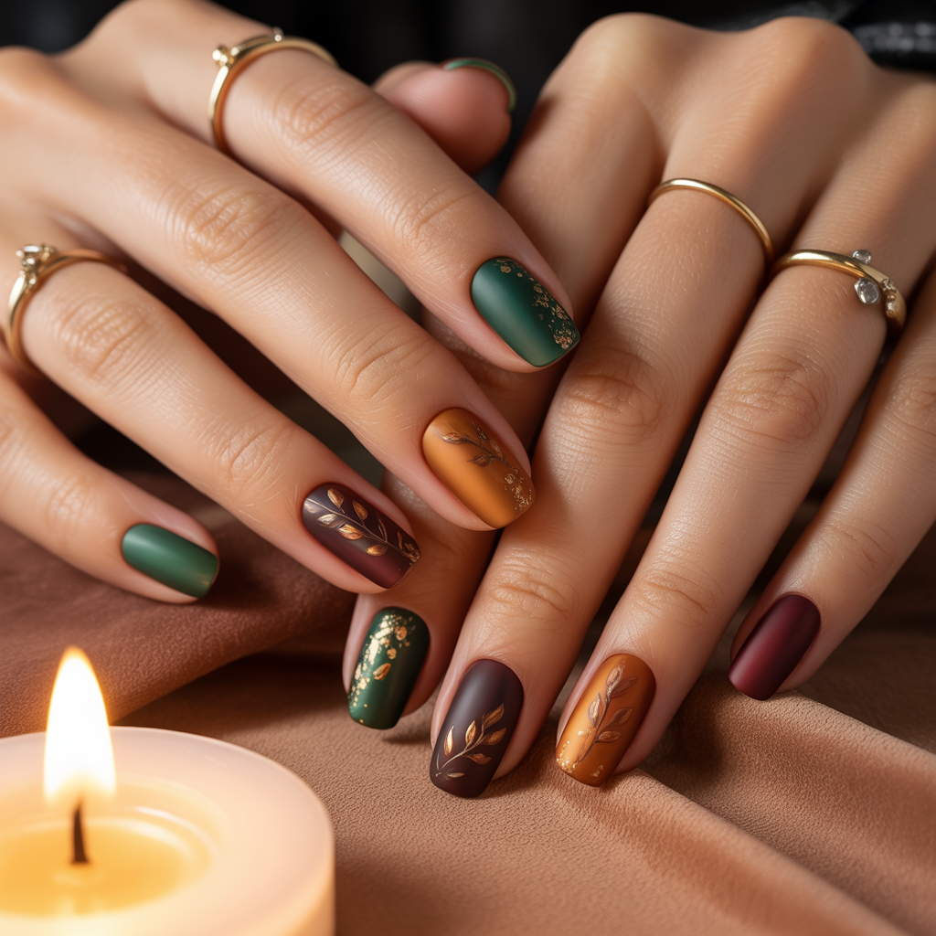 fall nail designs