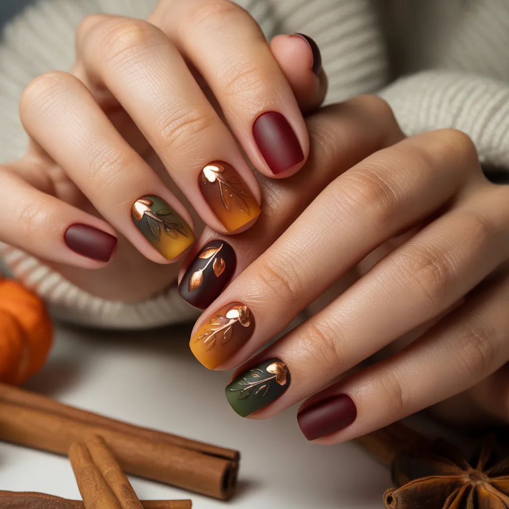 fall nail designs