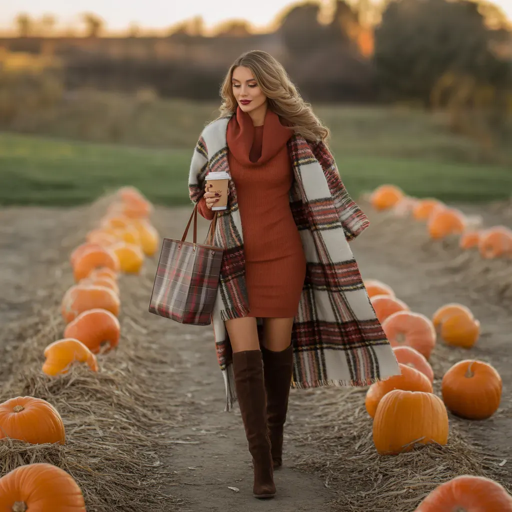 fall outfit ideas pumpkin patch coffee dates