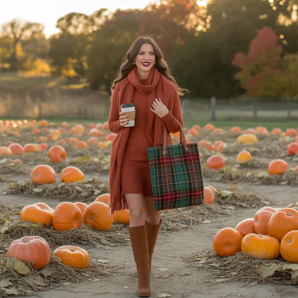 fall outfit ideas pumpkin patch coffee dates
