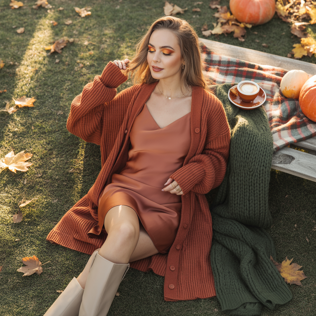 fall outfit ideas pumpkin patch coffee dates