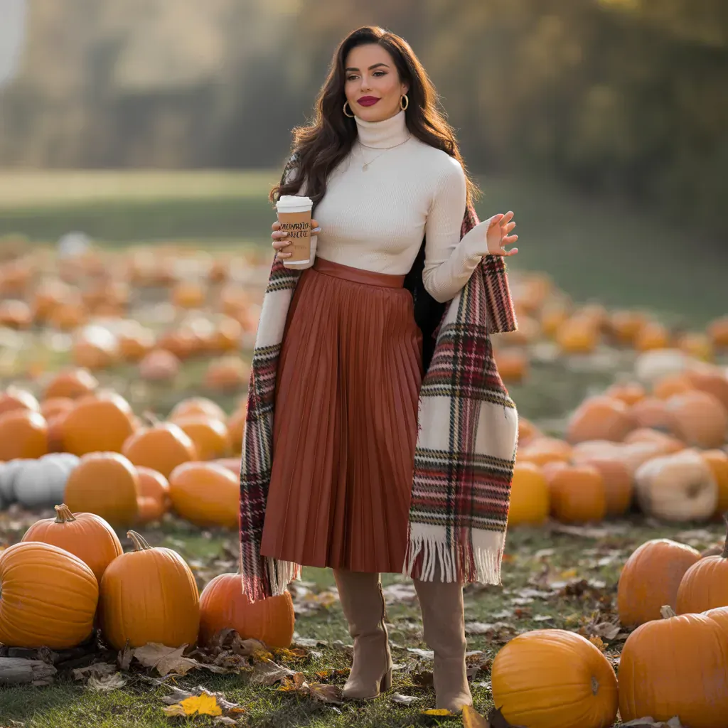 fall outfit ideas pumpkin patch coffee dates