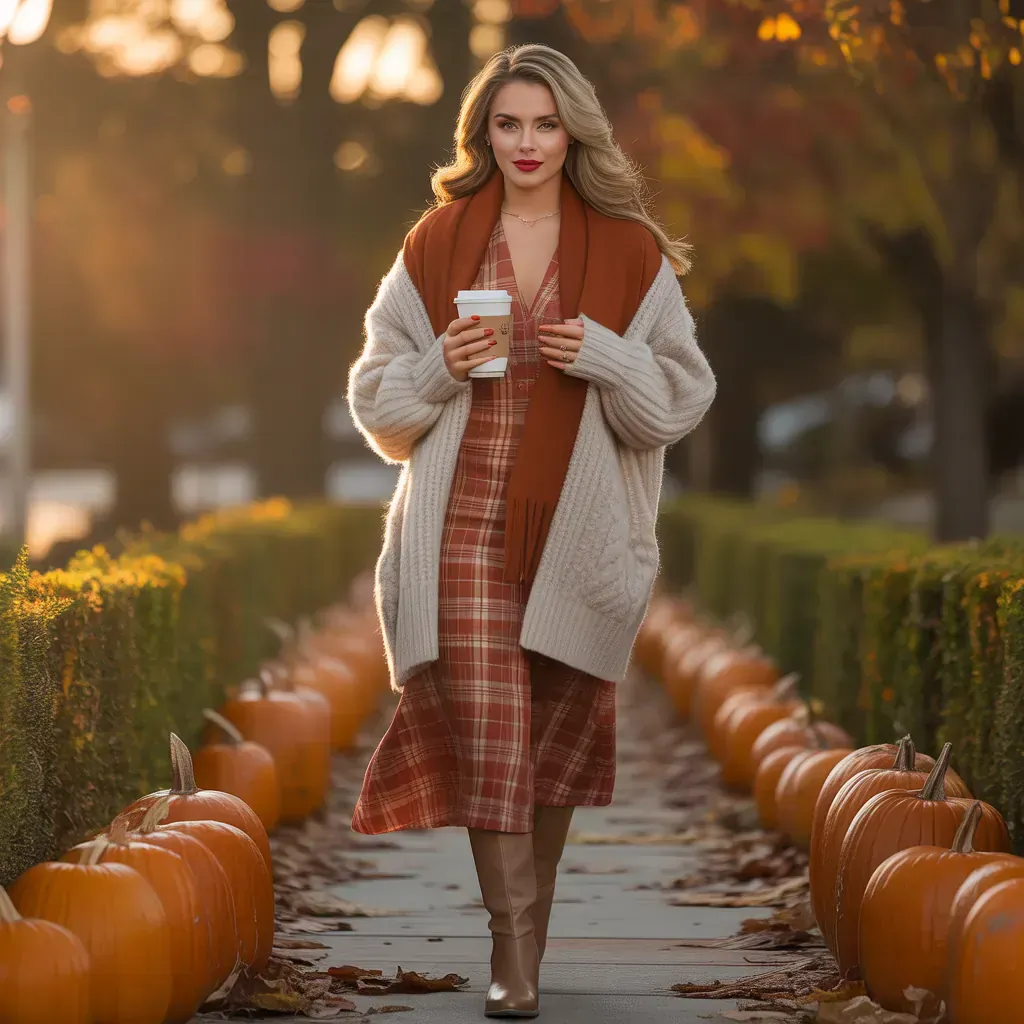 fall outfit ideas pumpkin patch coffee dates