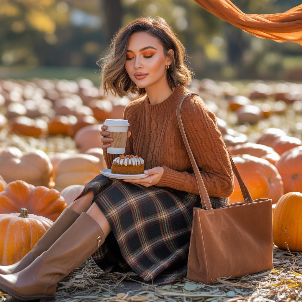fall outfit ideas pumpkin patch coffee dates
