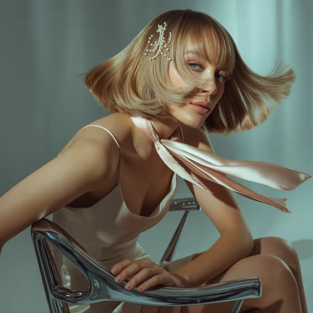 feathered bob hairstyles