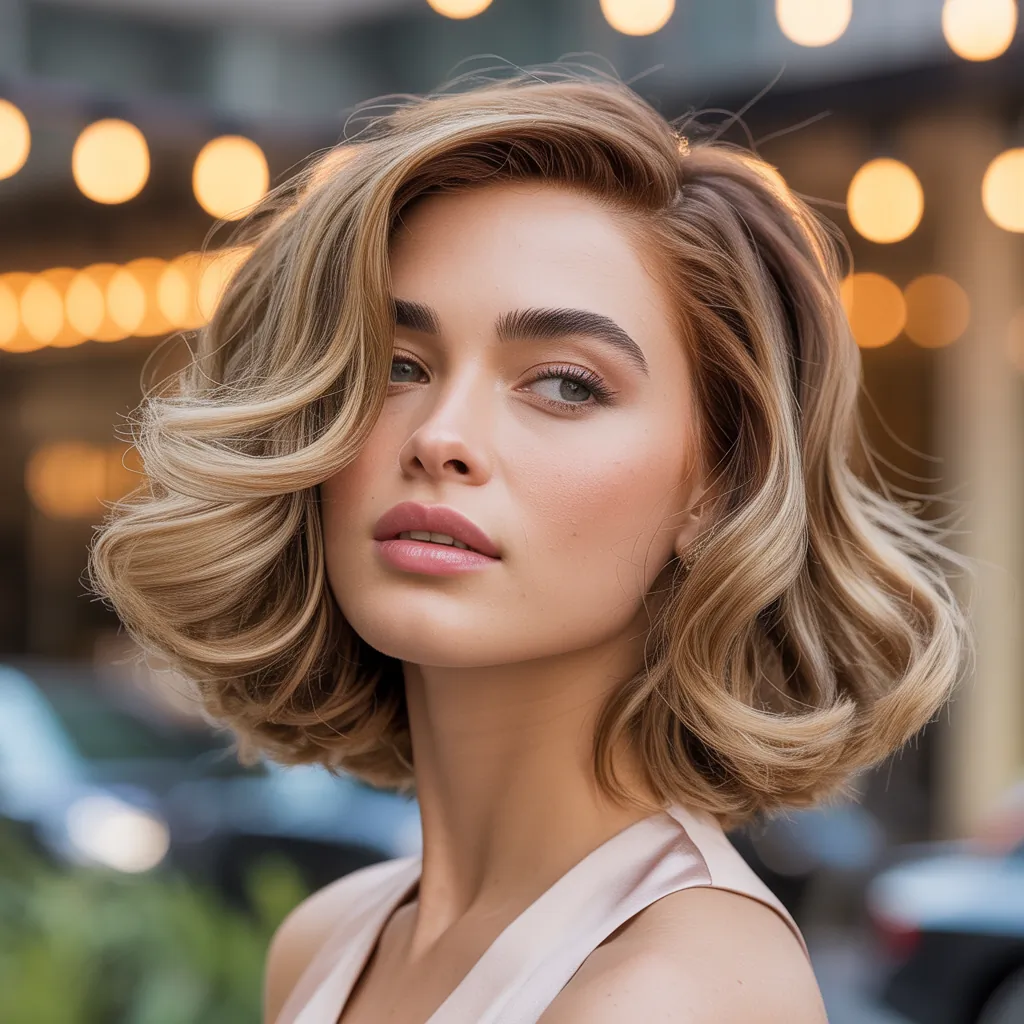 feathered bob hairstyles