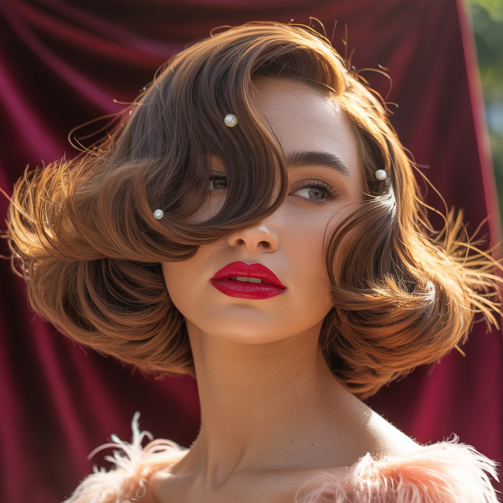 feathered bob hairstyles