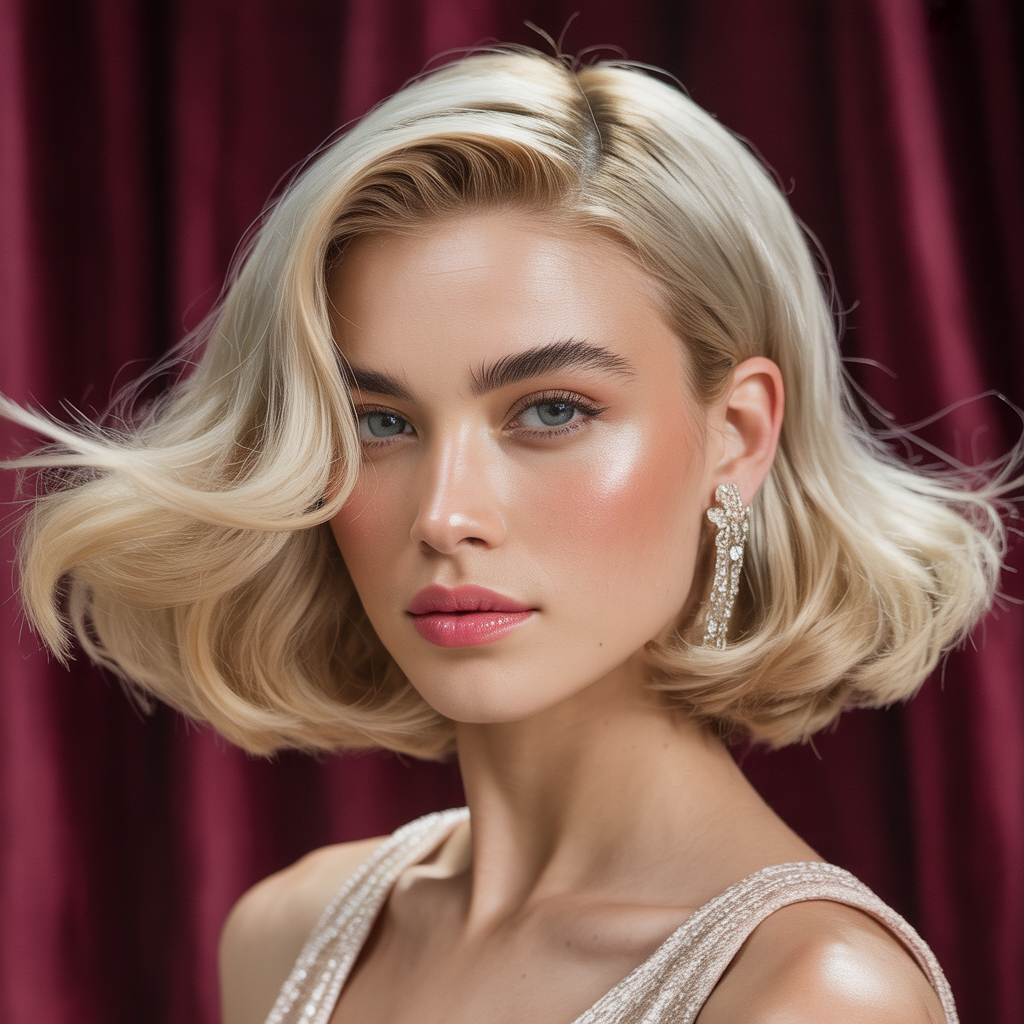 feathered bob hairstyles