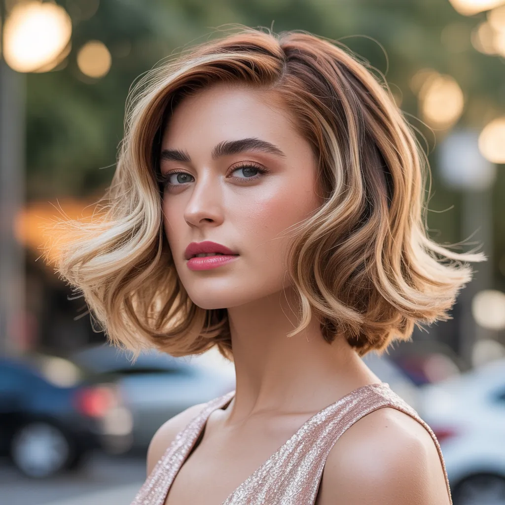 feathered bob hairstyles