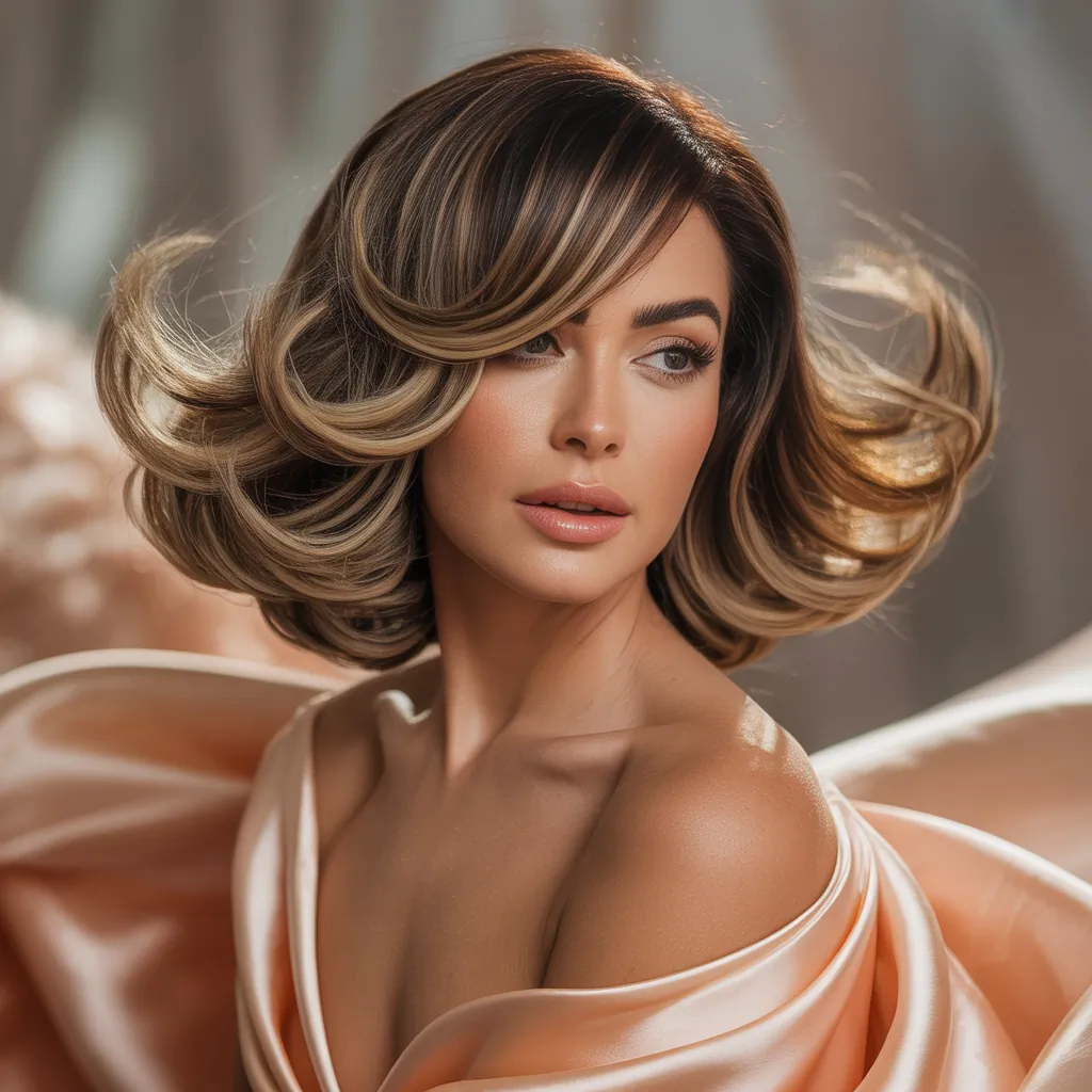 feathered bob hairstyles