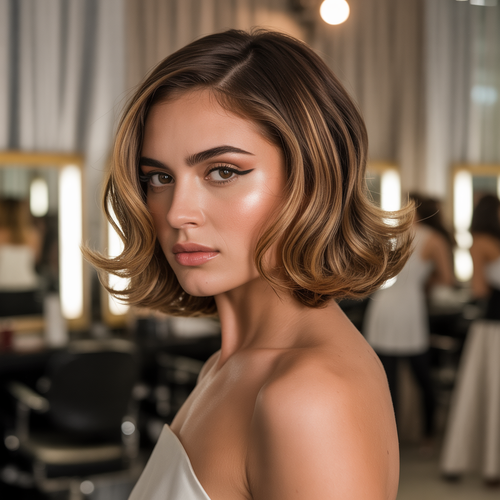 feathered bob hairstyles