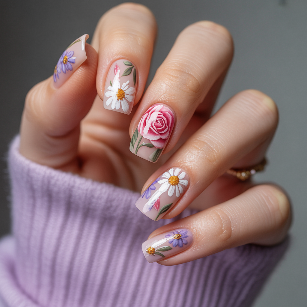 flower nails