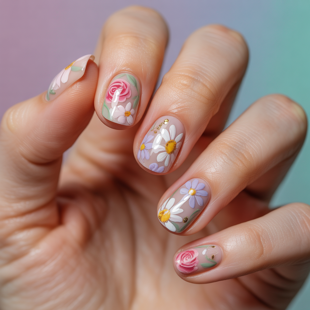 flower nails