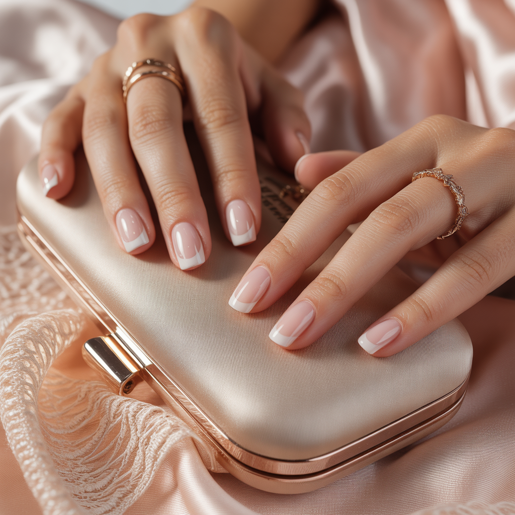 french manicure nails