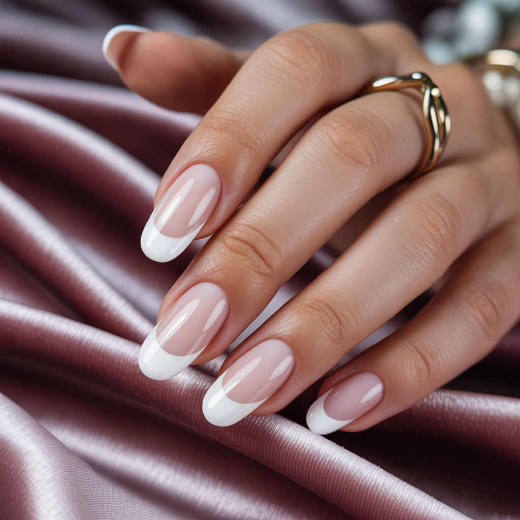 french manicure nails