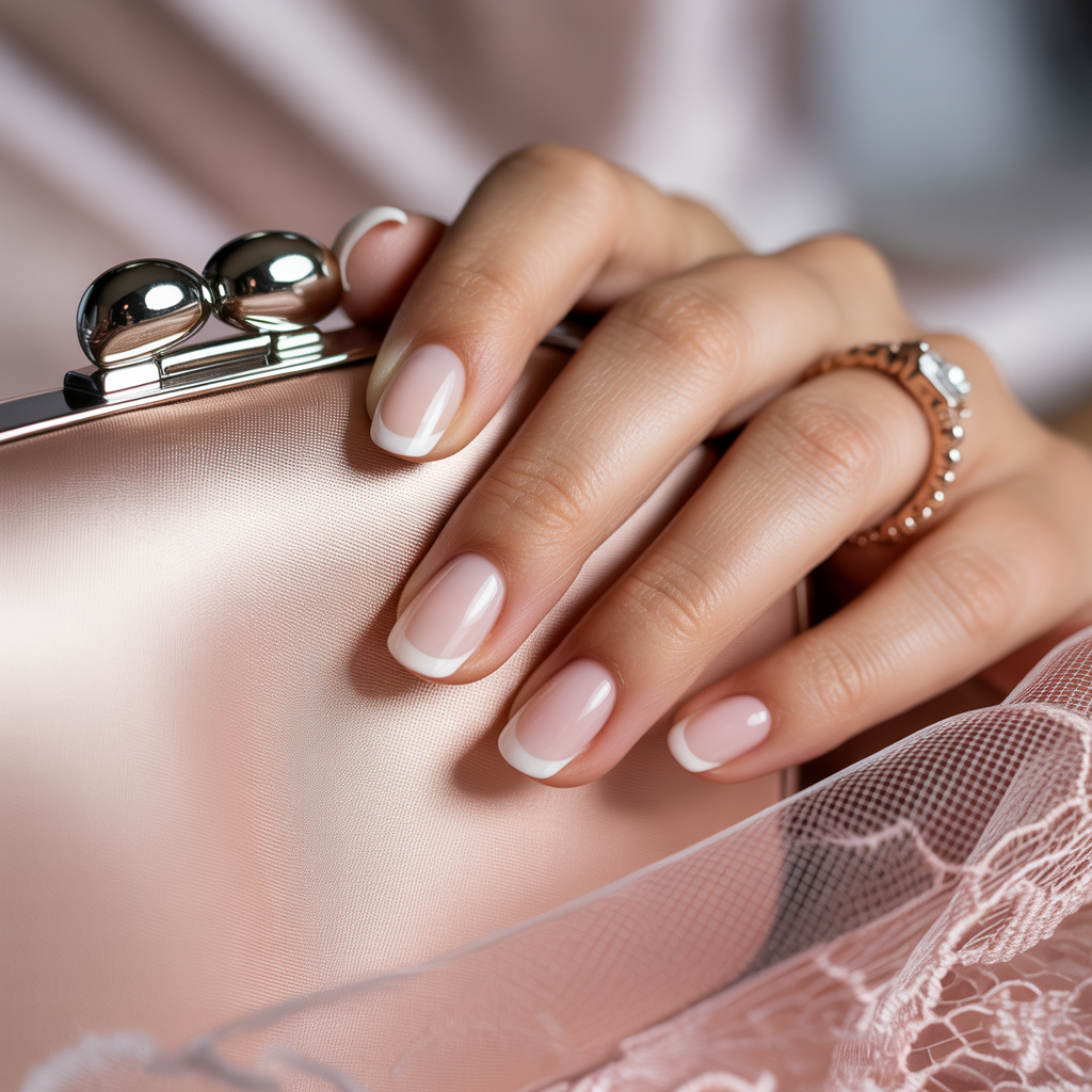 french manicure nails