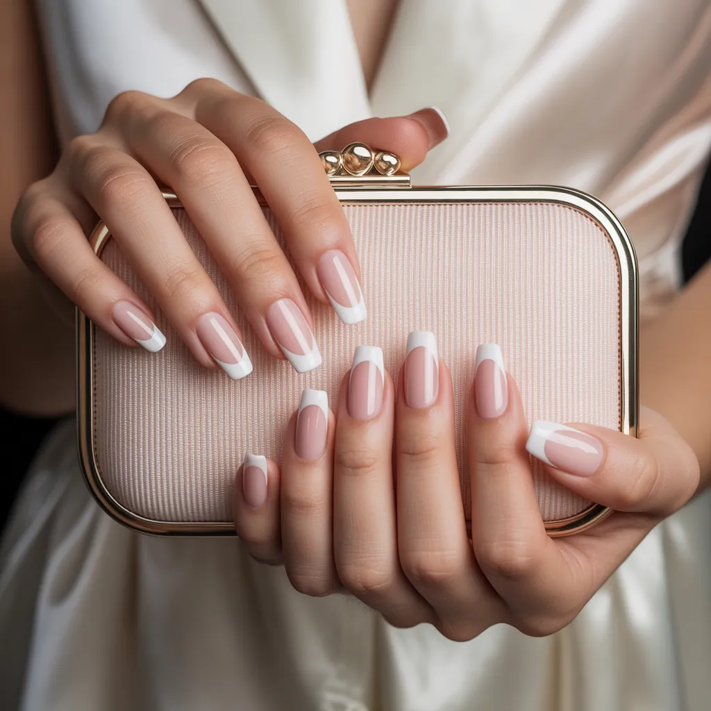 french tip nails