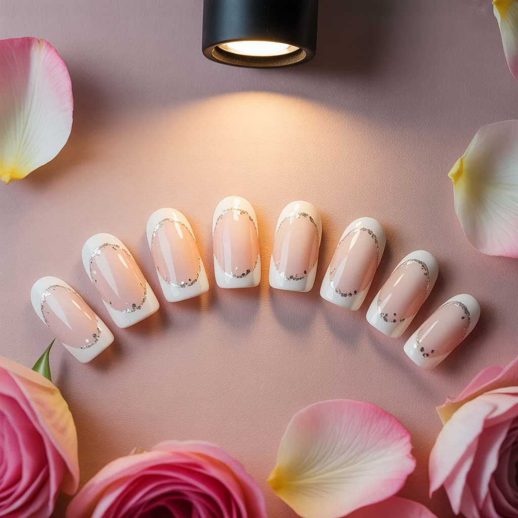 french tip nails