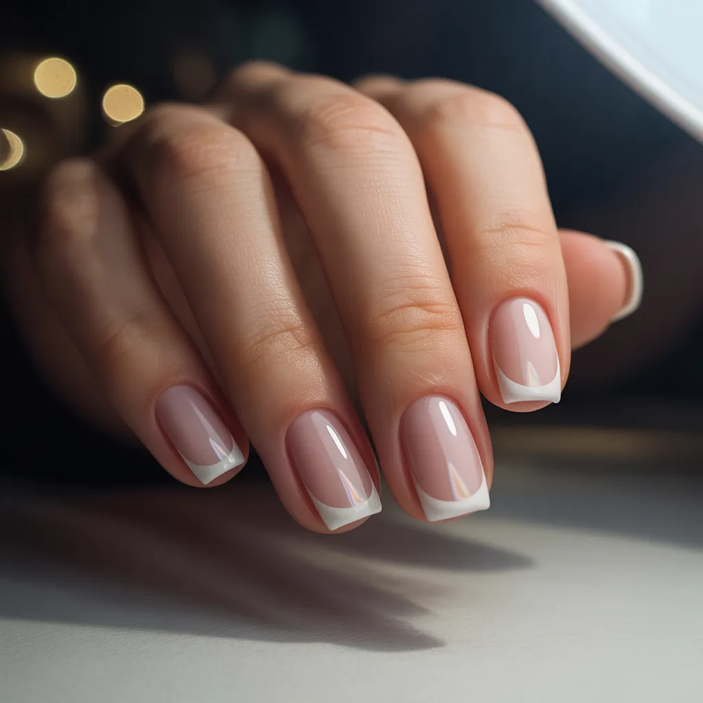 french tip nails