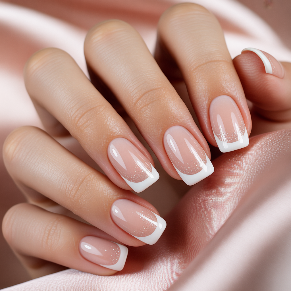 french tip nails