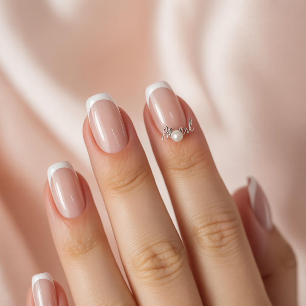 french tip nails
