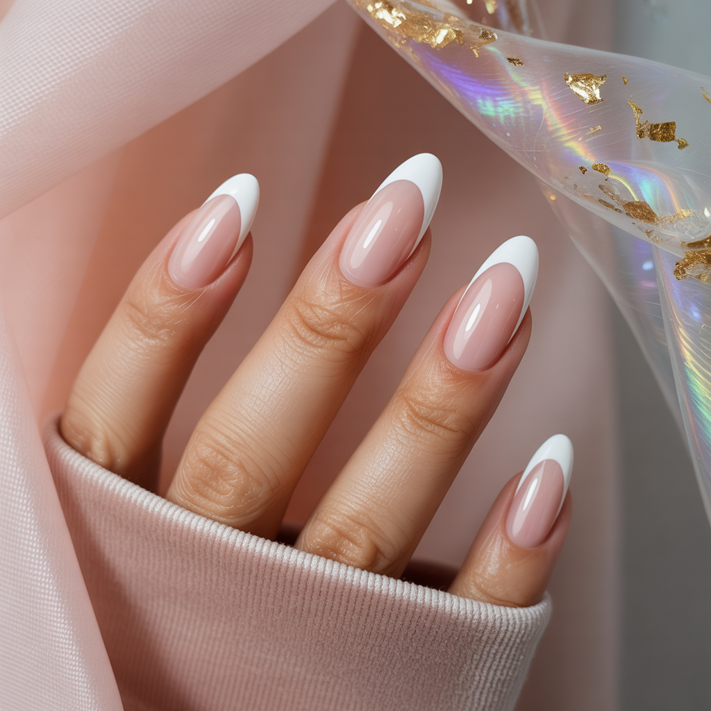 french tip nails