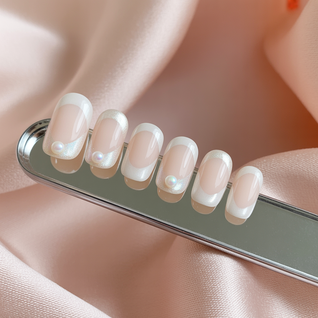 french tip nails