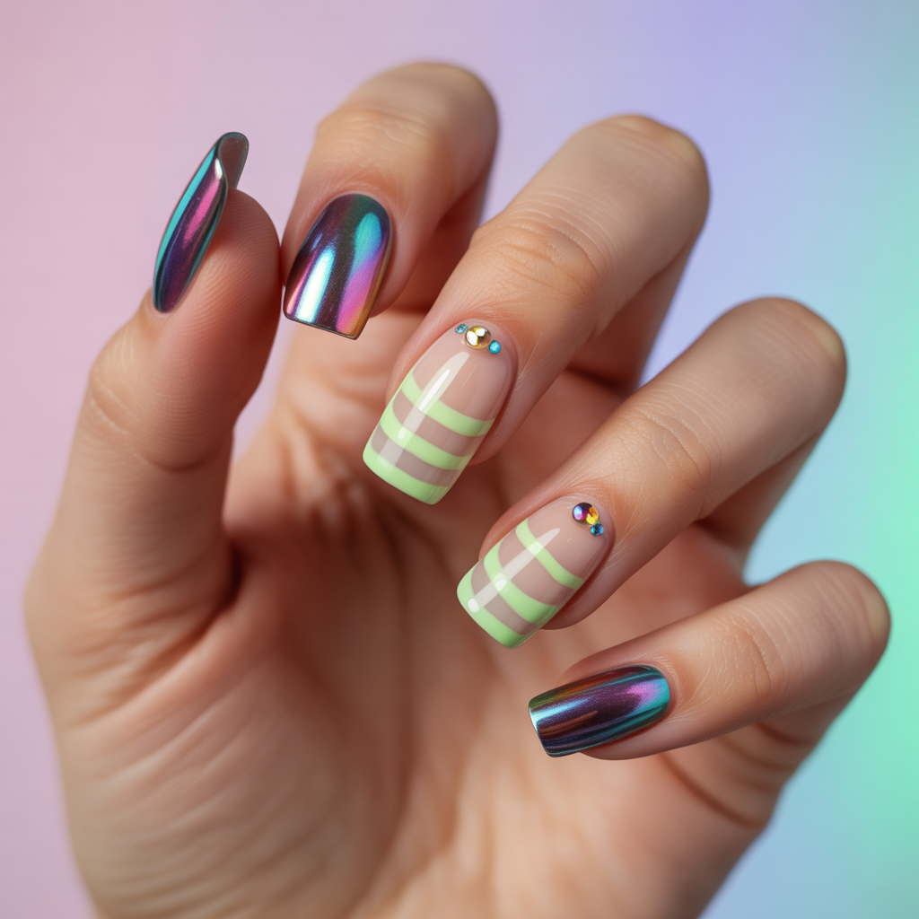 funky nails