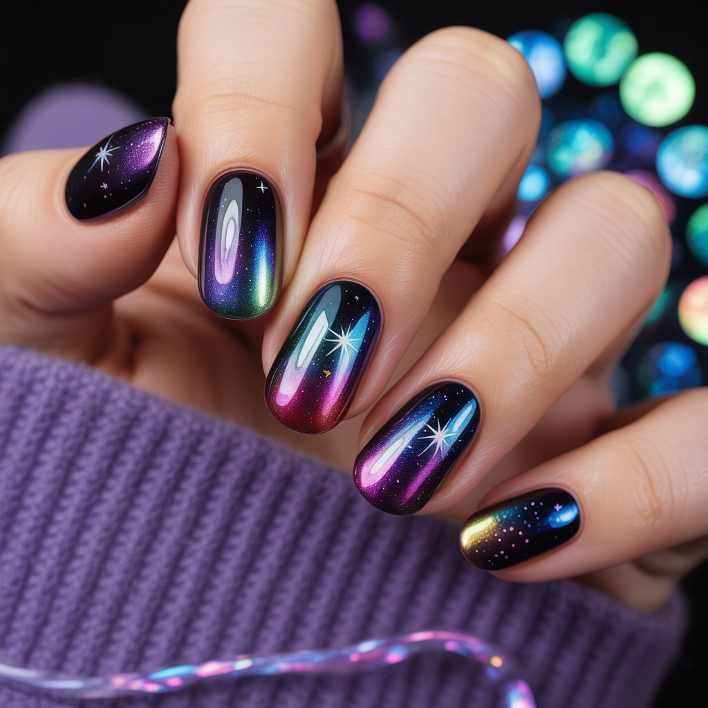 galaxy nails