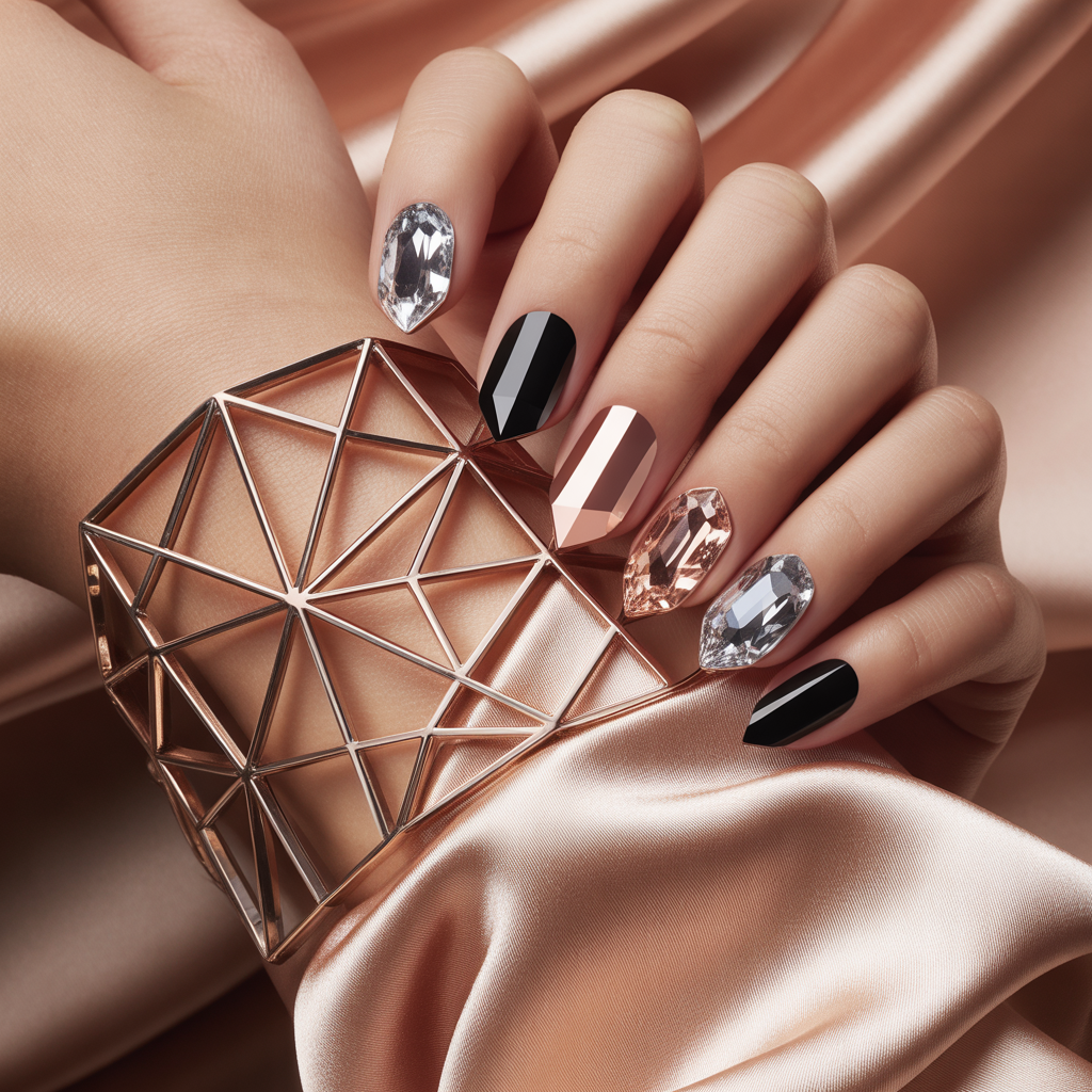 geometric nails