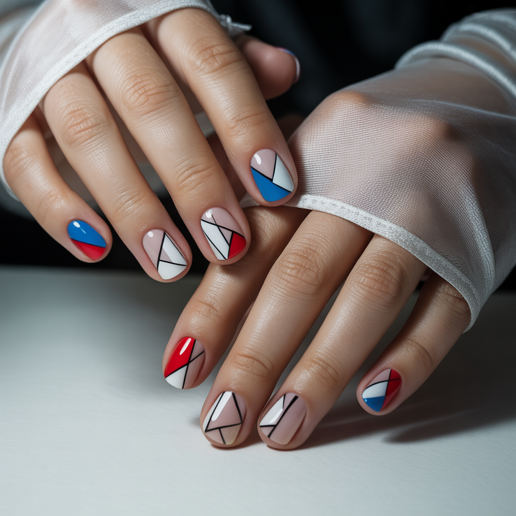 geometric nails