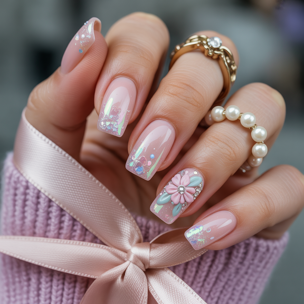 girly nails