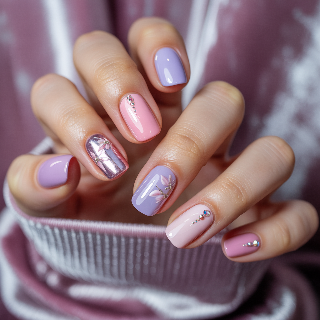 girly nails
