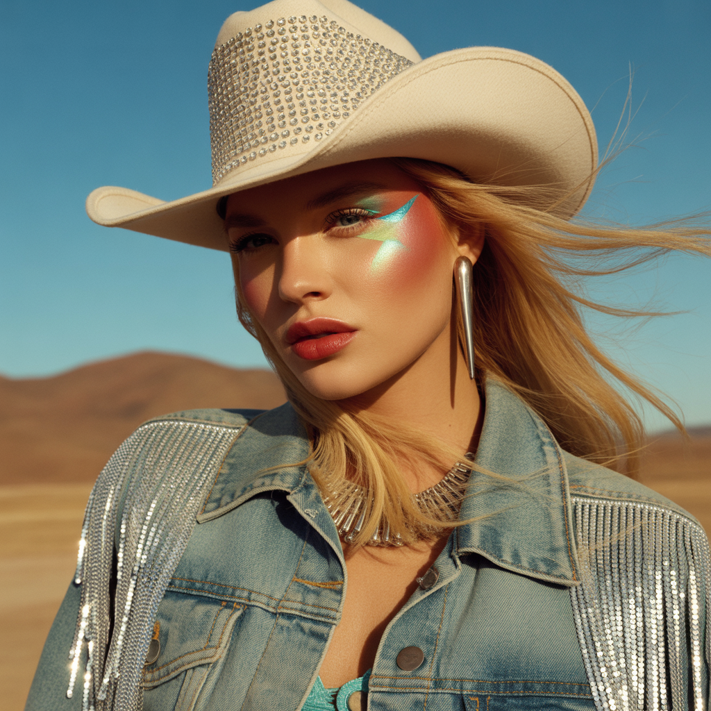 glam cowgirl outfits bold