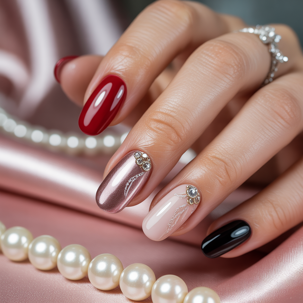 glam nails