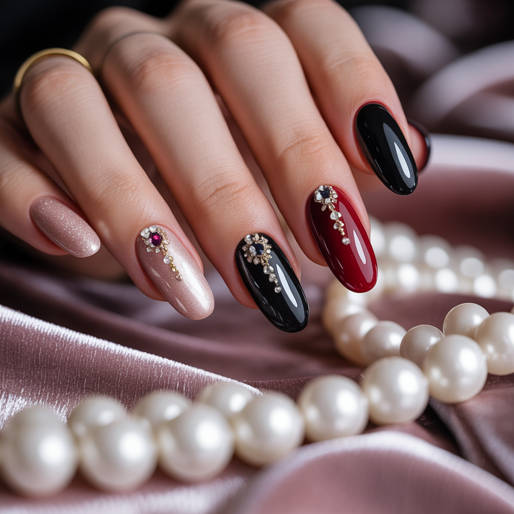 glam nails