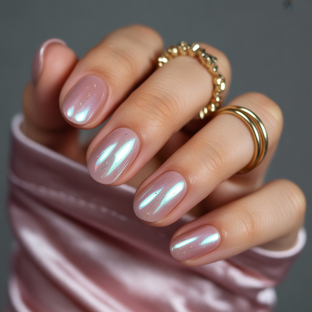 glazed nails
