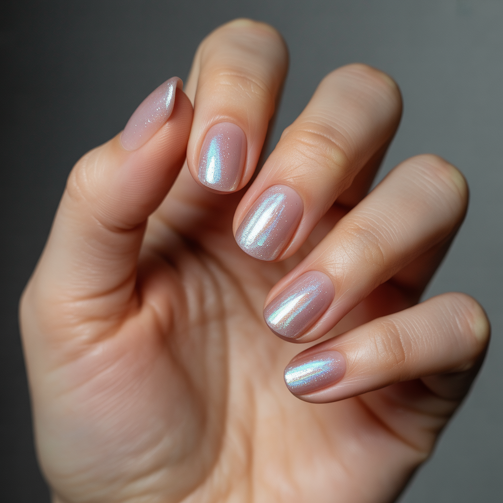 glazed nails